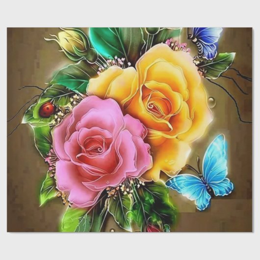 Wrapping Paper Geschenkpapier (Flach)