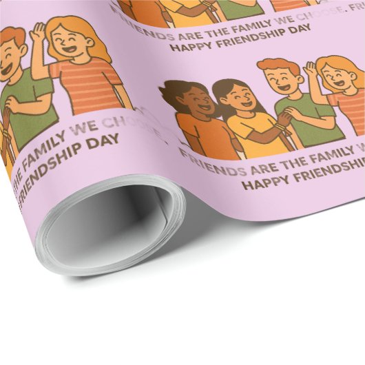 Wrapping Paper Geschenkpapier (Rolleneckpunkt)