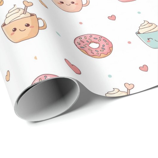 Wrapping Paper Geschenkpapier (Rolleneckpunkt)
