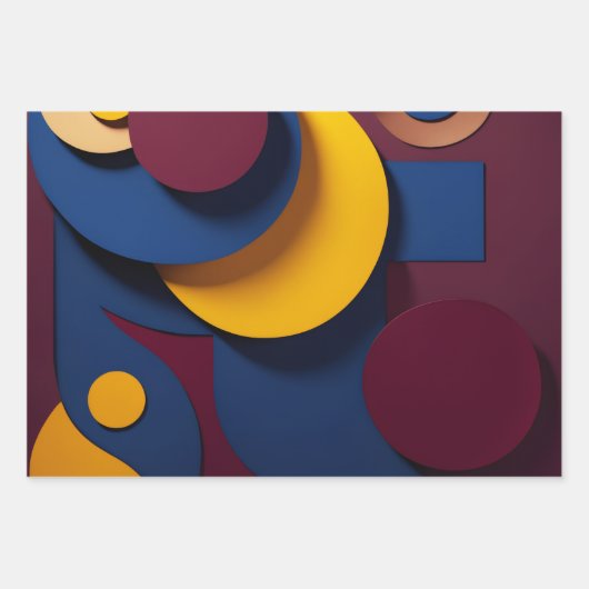 Wrapping Paper Geschenkpapier Set (Vorderseite)