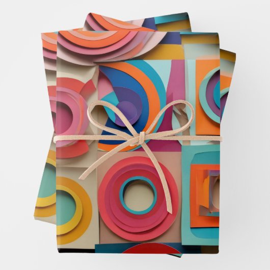 Wrapping Paper Geschenkpapier Set (Beispiel)