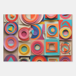 Wrapping Paper Geschenkpapier Set