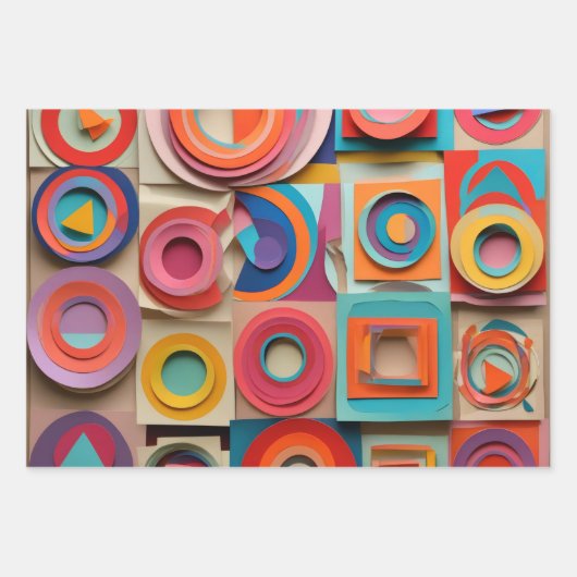 Wrapping Paper Geschenkpapier Set (Vorderseite)