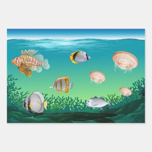 Wrapping Paper Geschenkpapier Set (Vorderseite 3)