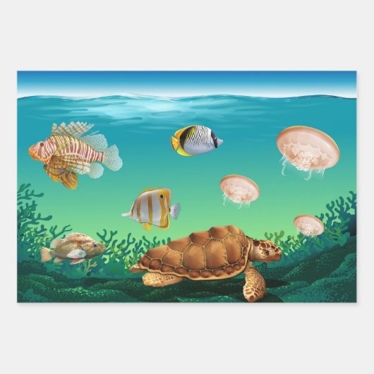 Wrapping Paper Geschenkpapier Set (Vorderseite 2)