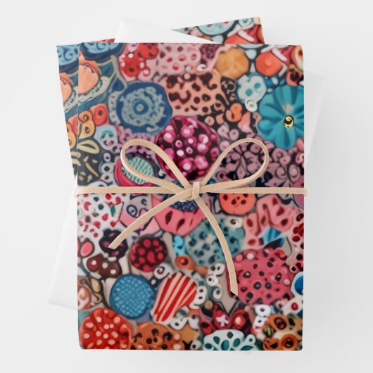 Wrapping Paper Geschenkpapier Set (Beispiel)