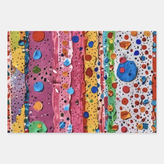 Wrapping Paper Geschenkpapier Set (Vorderseite 3)