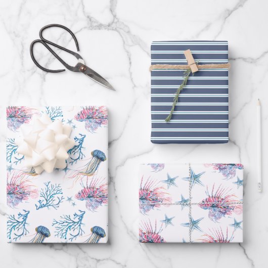 Wrapping Paper Geschenkpapier Set (Vorderseite)