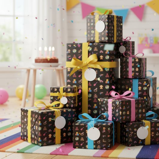 Wrapping Paper Geschenkpapier Set