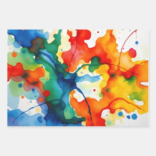 Wrapping paper geschenkpapier set (Vorderseite 3)