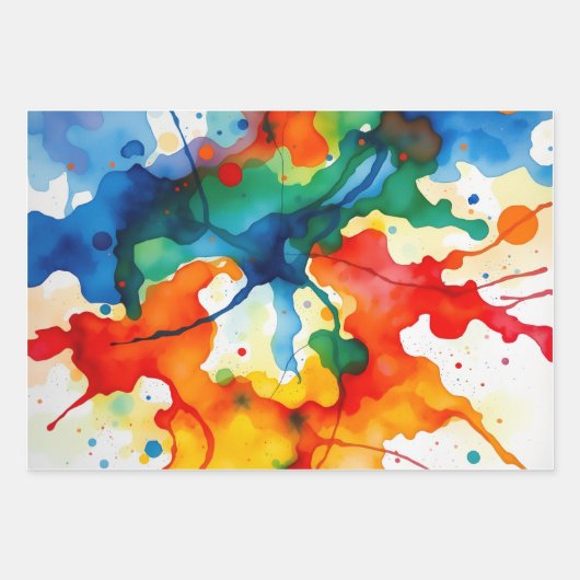 Wrapping paper geschenkpapier set (Vorderseite 2)