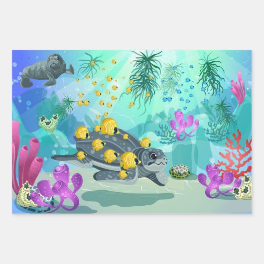 Wrapping Paper Geschenkpapier Set (Vorderseite 3)