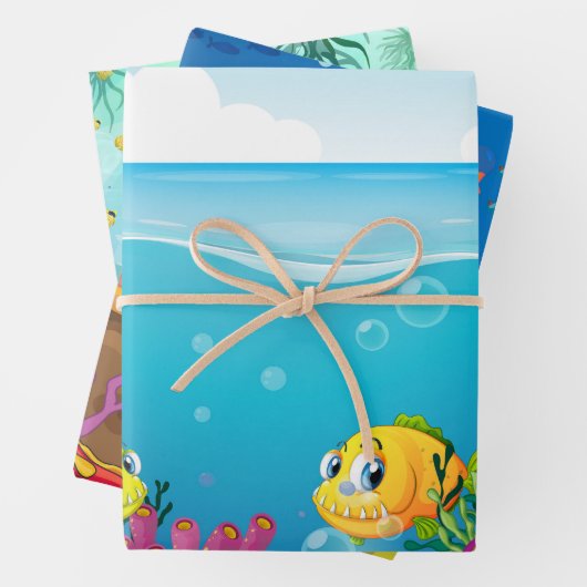 Wrapping Paper Geschenkpapier Set (Beispiel)