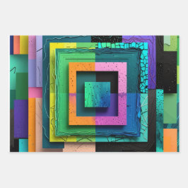 Wrapping Paper Geschenkpapier Set