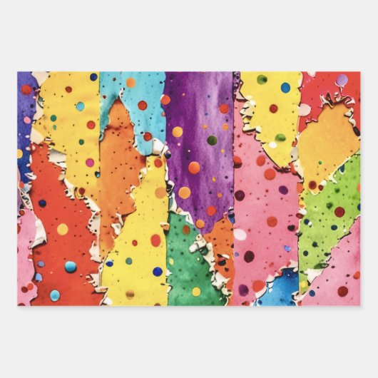 Wrapping Paper Geschenkpapier Set (Vorderseite 2)