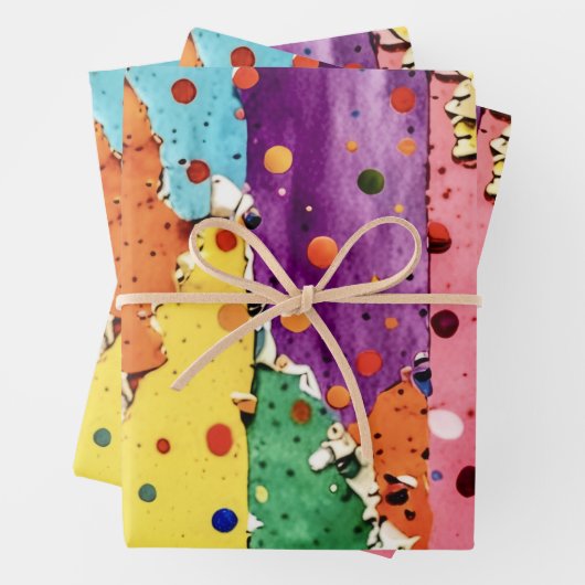 Wrapping Paper Geschenkpapier Set (Beispiel)