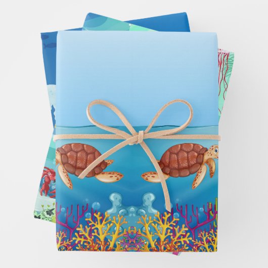 Wrapping Paper Geschenkpapier Set (Beispiel)