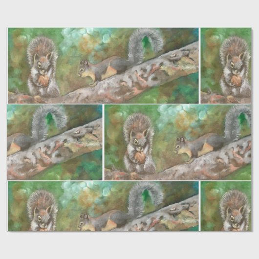 Wrapping Paper, glänzend ummantelt, 1,50 cm x 2,5  Geschenkpapier (Flach)