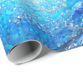 Wrapping Paper, glänzend ummantelt, 1,50 cm x 2,5 Geschenkpapier (Rolleneckpunkt)