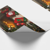 Wrapping Paper, glänzend ummantelt, 1,50 cm x 2,5 Geschenkpapier (Ecke)