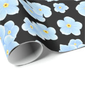 Wrapping Paper, glänzend ummantelt, 1,50 cm x 2,5 Geschenkpapier (Rolleneckpunkt)