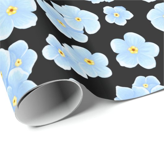 Wrapping Paper, glänzend ummantelt, 1,50 cm x 2,5 Geschenkpapier (Rolleneckpunkt)