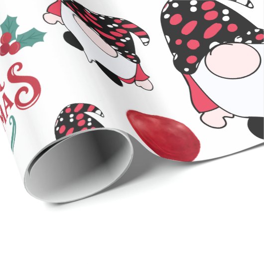 Wrapping Paper, glänzend ummantelt, 1,50 cm x 2,5  Geschenkpapier (Rolleneckpunkt)