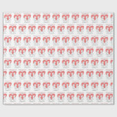 Wrapping Paper, glänzend ummantelt, 1,50 cm x 2,5  Geschenkpapier (Flach)