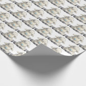 Wrapping Paper - Glückwünsche zur Geburt Geschenkpapier (Ecke)