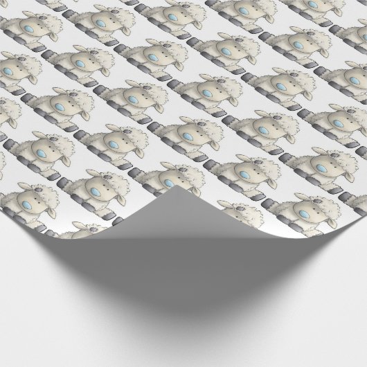 Wrapping Paper - Glückwünsche zur Geburt Geschenkpapier (Ecke)