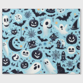 Wrapping Paper Halloween Geschenkpapier (Flach)