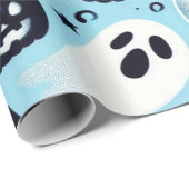 Wrapping Paper Halloween Geschenkpapier (Rolleneckpunkt)
