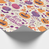 Wrapping Paper (Halloween) Geschenkpapier (Ecke)