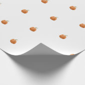 Wrapping Paper - Halloween Pumpkin Pattern Geschenkpapier (Ecke)