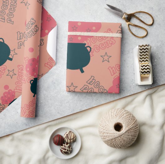 Wrapping paper Hocus pocus  Geschenkpapier (Kunsthandwerk)