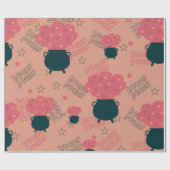 Wrapping paper Hocus pocus  Geschenkpapier (Flach)