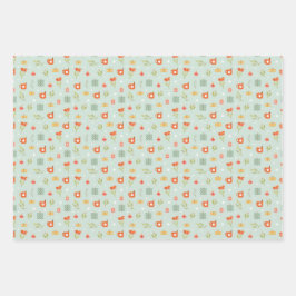 Wrapping Paper - Holiday Wrapping Paper Geschenkpapier Set