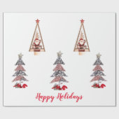 Wrapping Paper Holidays Geschenkpapier (Flach)