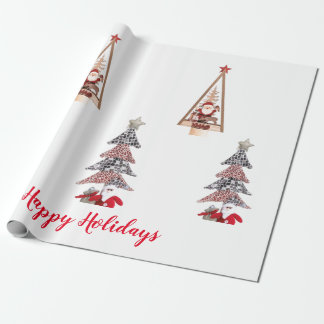 Wrapping Paper Holidays Geschenkpapier