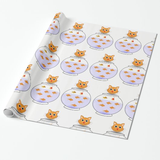 Wrapping Paper Kitten Geschenkpapier (Ungerollt)