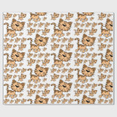 Wrapping Paper Kitten Geschenkpapier (Flach)