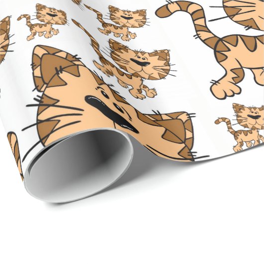 Wrapping Paper Kitten Geschenkpapier (Rolleneckpunkt)