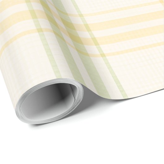 Wrapping Paper | Lemon Plaid Luxe Gift Wrap Geschenkpapier (Rolleneckpunkt)