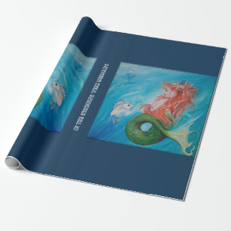 Wrapping Paper Little Mermaid von JP Denyer Geschenkpapier