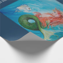 Wrapping Paper Little Mermaid von JP Denyer