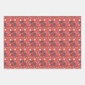 Wrapping Paper Männliche Valentine Geschenkpapier Set (Vorderseite 3)