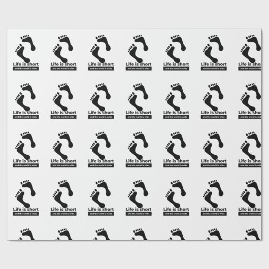 Wrapping Paper, Matte Wrapping Geschenkpapier (Flach)