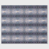 Wrapping Paper mit Futuristic Honeycomb Print Geschenkpapier (Flach)