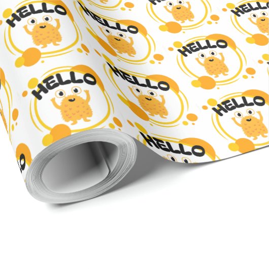 Wrapping Paper Monster Edition Geschenkpapier (Rolleneckpunkt)