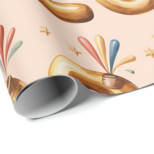 Wrapping Paper-New Year 2026 Geschenkpapier (Rolleneckpunkt)